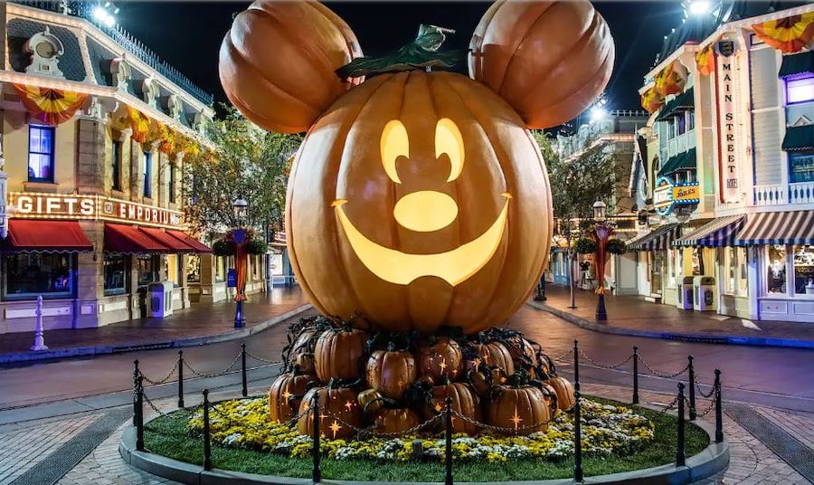 Disney Parks Halloween cheapest Mickey Pumpkin Light Up 2023